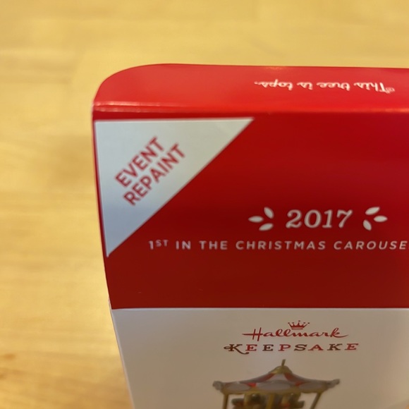 Hallmark Christmas Carousel 2017 Mini - Event Repaint- 1st in Series